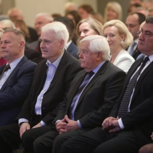 Davorko Vidović, Ivo Jospović, Milan Kučan, Zoran Milanović