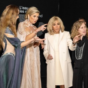 Brigitte Macron i kraljica Maxima