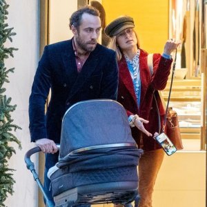 James Middleton i Alizee Thevenet u kupovini