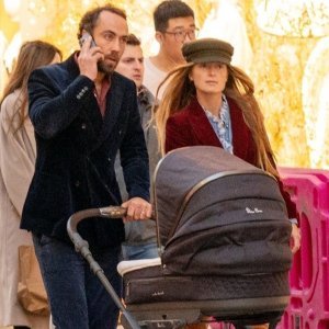 James Middleton i Alizee Thevenet u kupovini