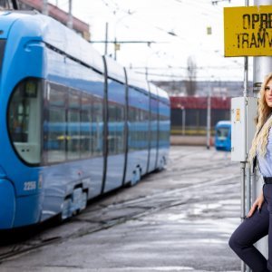 Vozačica tramvaja Iva Pandžić