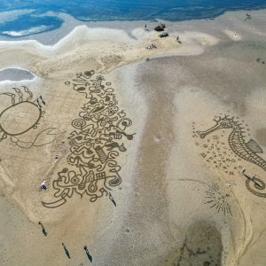 Crtanje u pijesku