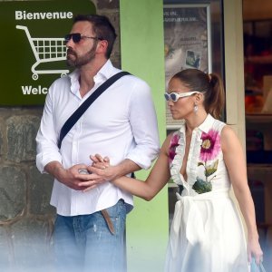 Jennifer Lopez i Ben Affleck na St. Bartsu