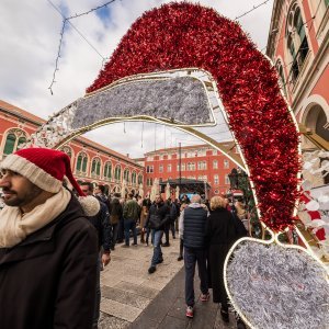 Split: Gužva na Rivi na Silvestrovo