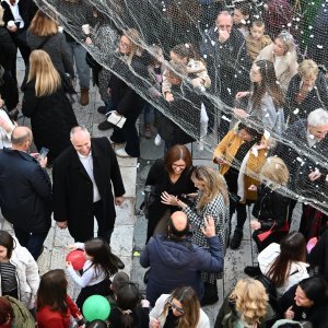 Rani doček Nove godine na splitskog Pjaci