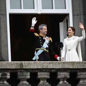 Danski kralj Frederik i kraljica Mary