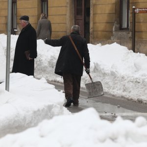 Zagreb je prije 11 godina bio zatrpan snijegom