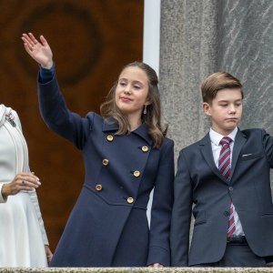 Princeza Josephine na krunidbi kralja Frederika