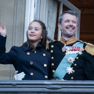 Princeza Josephine na krunidbi kralja Frederika