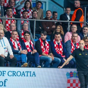 Marijan Kustić, Zlatko Dalić, Vedran Ćorluka i Mario Mandžukić