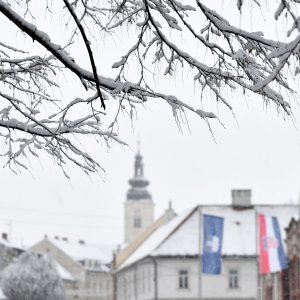 Snijeg u Čakovcu