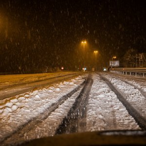 Snijeg u Dalmatinskoj zagori