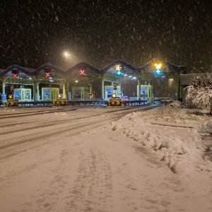 Snijeg u Dalmatinskoj zagori