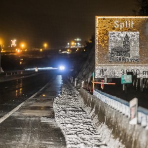 Snijeg u Dalmatinskoj zagori