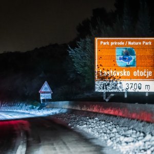 Snijeg u Dalmatinskoj zagori