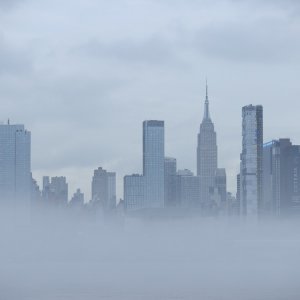 New York obavijen maglom