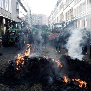 Prosvjedi poljoprivrednika ispred EU parlamenta