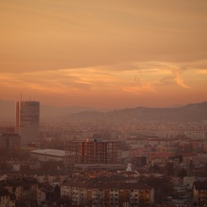 Zagreb zagađen smogom