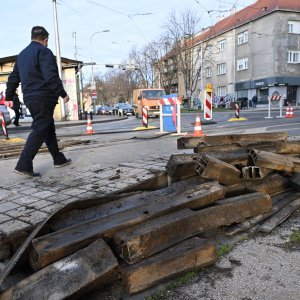 Radovi u Jagićevoj ulici.