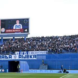 Navijači na Maksimiru, Dinamo - Rijeka