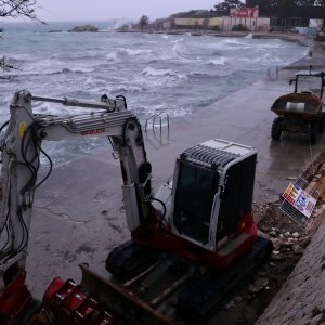 Snažno jugo u Splitu