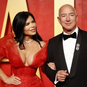 Lauren Sanchez i Jeff Bezos