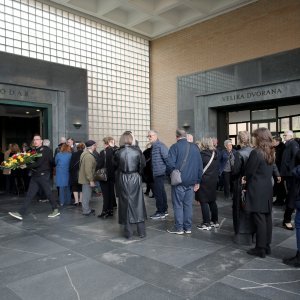 Posljednji ispraćaj Kostadinke Velkovske na Krematoriju