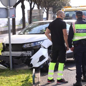 Prometna nesreća u Ulici Domovinskog rata u Splitu