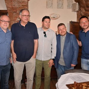 Danko Cvjetićanin, Ivan Račan, Bruno Šimleša