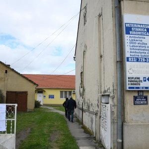 Biračko mjesto u Veterinarskoj stanici