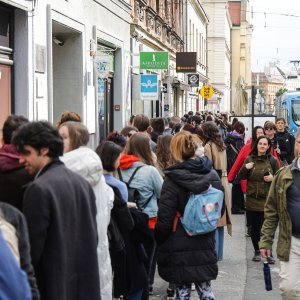 U redovima se čekalo ispred birališta i u popodnevnim satima