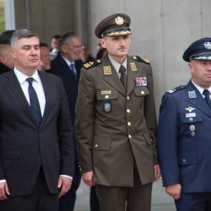 Zoran Milanović, general-pukovnik Tihomir Kundid, general-bojnik Michael Križanec