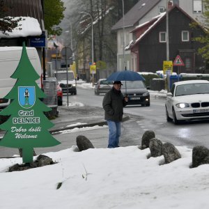 Gorski kotar zabijelio je snijeg