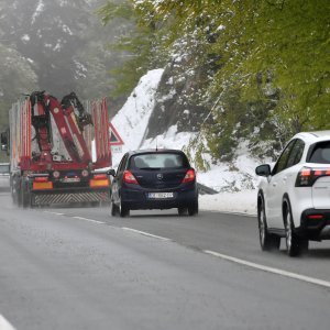 Gorski kotar zabijelio je snijeg