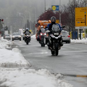 Gorski kotar zabijelio je snijeg