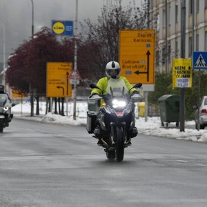 Gorski kotar zabijelio je snijeg