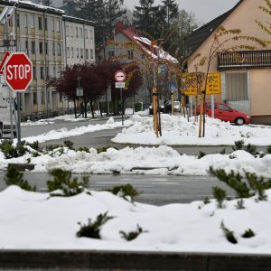 Gorski kotar zabijelio je snijeg