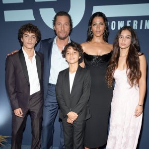 Matthew McConaughey i Camila Alves s djecom