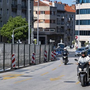 Otvorila se rupa ispod centralne splitske prometnice na gradilištu Small Malla