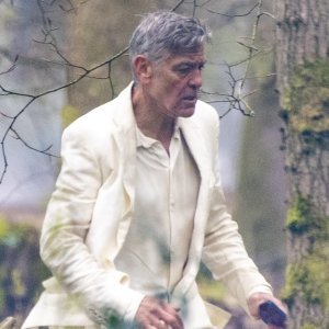 George Clooney na snimanju filma