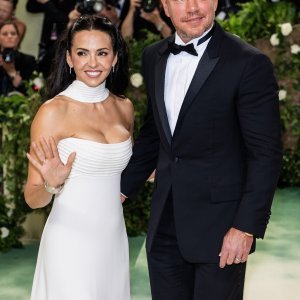 Matt Damon i Luciana Barroso