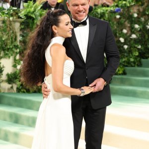 Matt Damon i Luciana Barroso