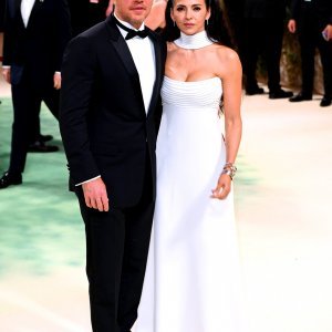 Matt Damon i Luciana Barroso