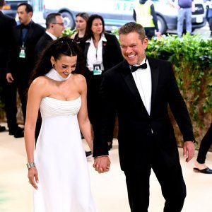 Matt Damon i Luciana Barroso