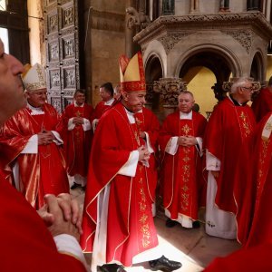 Svečana procesija i sveta misa u čast svetog Duje u Splitu