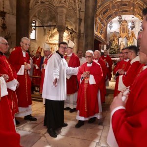 Svečana procesija i sveta misa u čast svetog Duje u Splitu