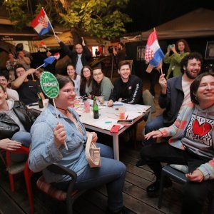 Ovako su u Zagrebu pratili nastup Baby Lasagne