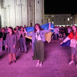 Gledanje Eurovizije u Zagrebu i Zadru