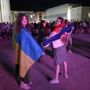 Gledanje Eurovizije u Zagrebu i Zadru