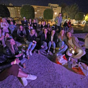 Gledanje Eurovizije u Zagrebu i Zadru